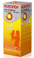 Nurofen Kinderen Suspensie Suikervrij Vanaf 3 Maanden - thumbnail