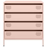 Dressoir 68x39x73,5 cm koudgewalst staal roze - thumbnail