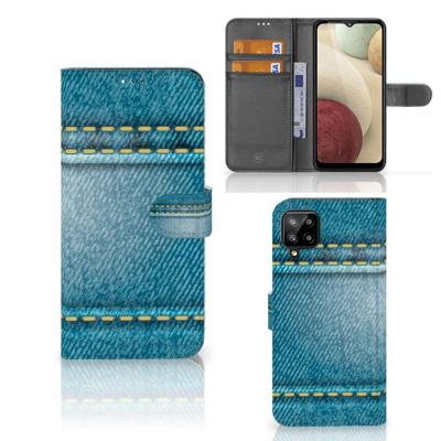Samsung Galaxy A12 | Wallet Case | met Pasjes | Jeans