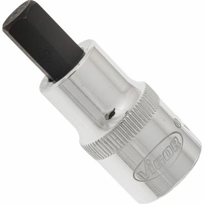 Vigor V2105 Inbus Dopsleutel-bitinzet 10 mm 1/2 (12.5 mm)