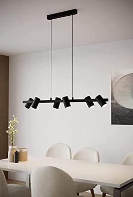 Eglo Eetkamer hanglampGatuela 1 6-lichts zwart - 99464