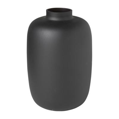Vaas - mat zwart - ⌀15x23 cm