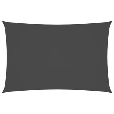 VidaXL Zonnescherm rechthoekig 2x4 m oxford stof antracietkleurig