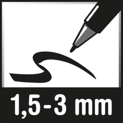 Whiteboardmarker edding 360 rond 1.5-3mm ass