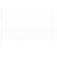 VidaXL Wilde hek warm verzinkt 1000 x 150 x 0,18 cm ijzer - thumbnail