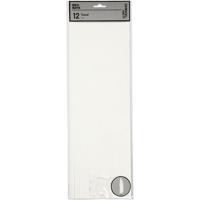 Creativ Company Tassels, afm 12x35 cm, 14 gr, wit, 12 stuk/ 1 doos - thumbnail