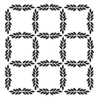 The Crafter's Workshop • template 15x15cm leaf grid - thumbnail