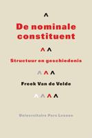 De nominale constituent - Freek van de Velde - eBook (9789461660121) - thumbnail