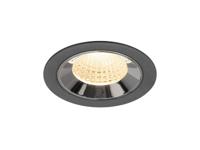 SLV InbouwspotNuminos M zwart/chroom 2700K - 55gr - 1009603 - thumbnail