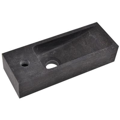Wiesbaden Raw - Fontein - Links - 38x14x8cm - Hardsteen Gezoet