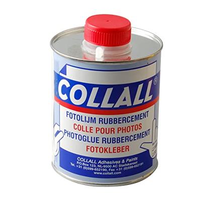 Rubbercement collall 250ml + kwast Rubbercement collall 250ml + kwast