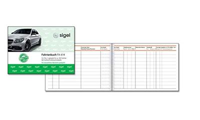 Sigel FA614 DIN A6 liggend Ritregistratieboek Aantal paginas: 40 1 stuk(s) Sigel FA614 DIN A6 liggend Ritregistratieboek Aantal paginas: 40 1 stuk(s)