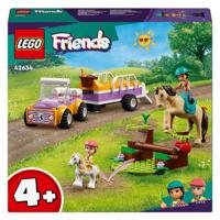 LEGO friends 42634 paard en pony aanhangwagen - thumbnail
