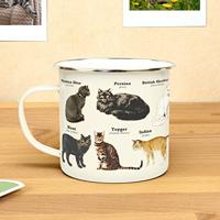 Gift Republic Katten - Emaille Mok - thumbnail