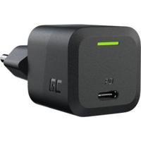 USB Charger Green Cell PowerGaN 33 W PD 3.0 QC 3.0 1x USB-C black - thumbnail