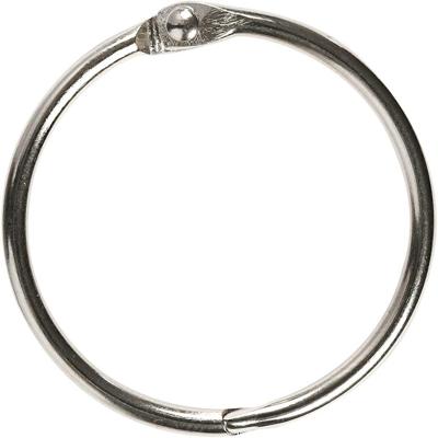 Creativ Company Boekbindersring, d 38 mm, dikte 3 mm, 8 stuk/ 1 doos