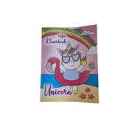 Mondikaarten Mijn kleurboek unicorn - thumbnail