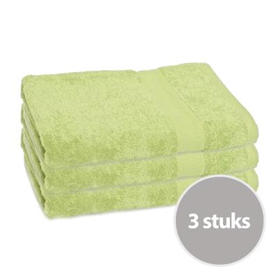 Clarysse Voordeelpakket Talis Badlaken 70x140 cm 500gram Limegroen 3 stuks