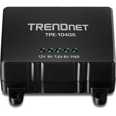 TrendNet TPE-104GS PoE-splitter 10 / 100 / 1000 MBit/s IEEE 802.3af (12.95 W) TrendNet TPE-104GS PoE-splitter 10 / 100 / 1000 MBit/s IEEE 802.3af (12.95 W)