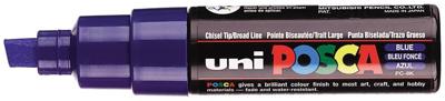 Paintmarker uni posca pc8k b schuin donkerblauw Paintmarker uni posca pc8k b schuin donkerblauw