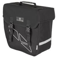 M-Wave enkele fietstas links amsterdam 18 liter zwart - thumbnail