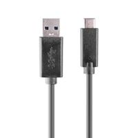 Valueline VLCP61650B10 - USB-kabel (1 m, USB A, USB C, 3.0 (3.1 Gen 1), Zwart) - thumbnail