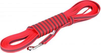 Lange lijn hond - Antislip - 14mm x 10m - Rood Lange lijn hond - Antislip - 14mm x 10m - Rood