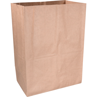Zak | Blokbodemzak | Kraftpapier | M | 27/ 16x36cm | Supermarkt | bruin | 500 stuks