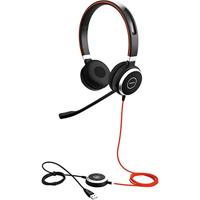 Jabra Evolve 40 UC Stereo Headset – Unified Communications Headphones for VoIP Softphone with Passive Noise Cancellation – 3.5mm Jack only – Black - thumbnail