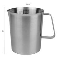 Krumble Maatbeker RVS - 1000 ml - thumbnail