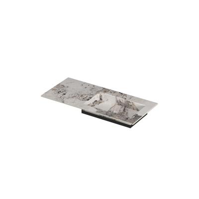 INK Post Wastafel keramische slab envelop bak rechts met 1 kraangat 100x45x1 Island glossy INK Post Wastafel keramische slab envelop bak rechts met 1 kraangat 100x45x1 Island glossy