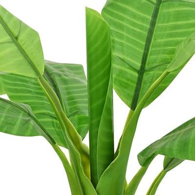 Kunstboom met pot banaan 165 cm groen - thumbnail
