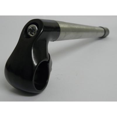 Stuurpen Vast 22,2 230 25,4MM Zwart