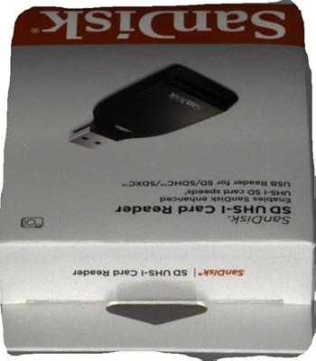 SanDisk SD™ UHS-I Externe geheugenkaartlezer USB-A 3.2 Gen 1 Zwart