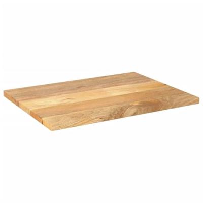 Tafelblad rechthoekig 70x60x3,8 cm massief mangohout