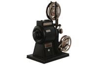 Decoratieve figuren Home ESPRIT Zwart Zilverkleurig Vintage Klassieke films 23,5 x 11 x 24,5 cm - thumbnail