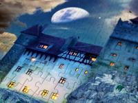 Spooky Night at Dracula&apos;s Castle Puzzel 1000 Stukjes - thumbnail