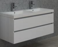 Wiesbaden Vision onderkast dubbel+ 4 laden 120x46 wit - thumbnail