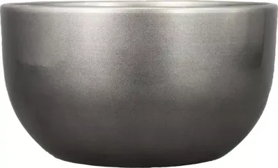 Floran bloempot boule 26x14 cm metallic