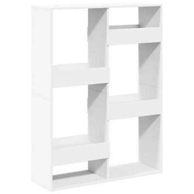 Kamerscherm 100x33x155,5 cm bewerkt hout wit