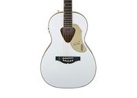 Gretsch G5021WPE Rancher Penguin Parlor White elektrisch-akoestische westerngitaar - thumbnail