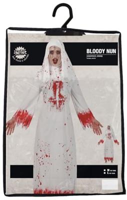 Bloederige Nonnen kostuum Halloween