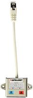 Intellinet 504195 tussenstuk voor kabels 2 x RJ45 RJ45 Zilver, Wit - thumbnail