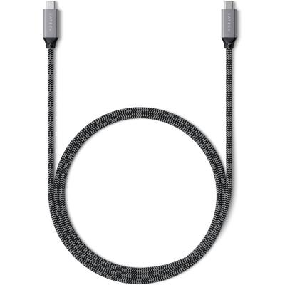 SATECHI USB4 Naar USB-C Kabel Voor USB Type-C Apparaten - 30 inch / 80cm - Voor M2/ M1 Macbook Pro/Air, M2/ M1 iPad Pro/Air, M2 Mac Mini, iMac M1 En Meer