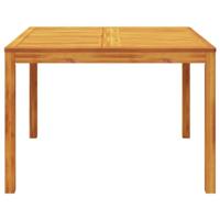 Tuintafel 110x110x75 cm massief acaciahout - thumbnail