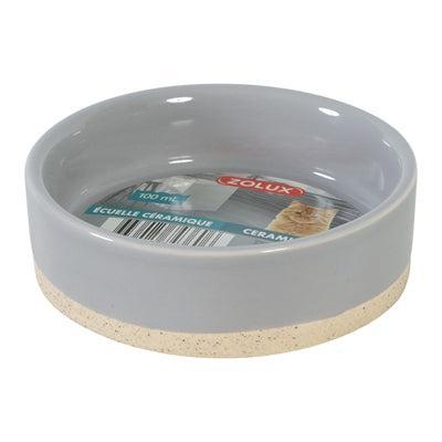 Zolux olaria voerbak keramiek grijs Zolux olaria voerbak keramiek grijs