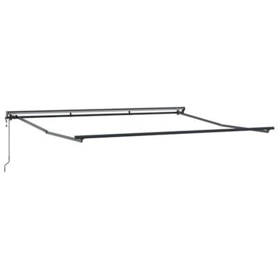 VidaXL Zijde frame antraciet 4 × 3 m poedercoating staal VidaXL Zijde frame antraciet 4 × 3 m poedercoating staal