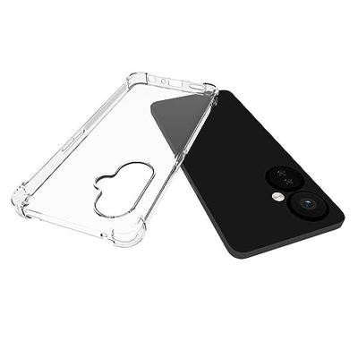 Lunso - OnePlus Nord CE 3 Lite - TPU Backcover hoes - Transparant