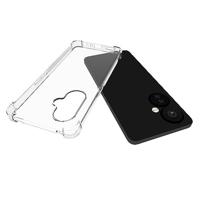 Lunso - OnePlus Nord CE 3 Lite - TPU Backcover hoes - Transparant - thumbnail