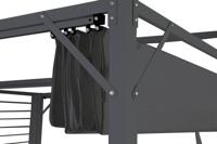 Pergola DKD Home Decor Grijs 300 x 300 x 230 cm Staal - thumbnail